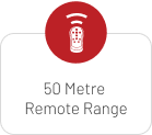 50 Metre Remote Range